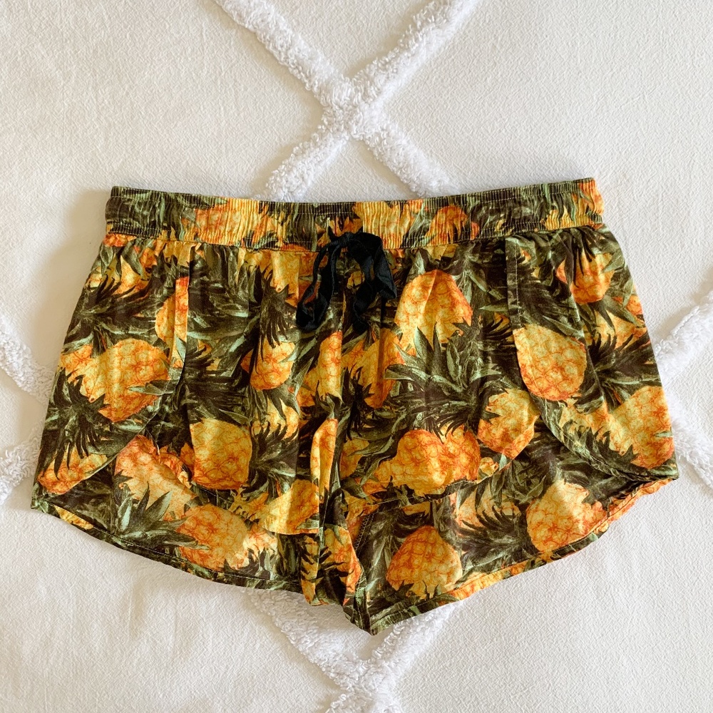 Victoria Secret Pineapple Sleep  Shorts
